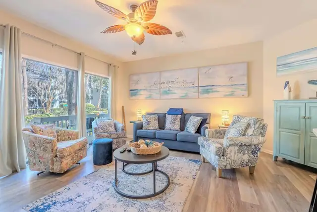 Living room at Ocean Breeze 20